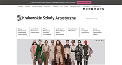 Desktop Screenshot of ksa.edu.pl